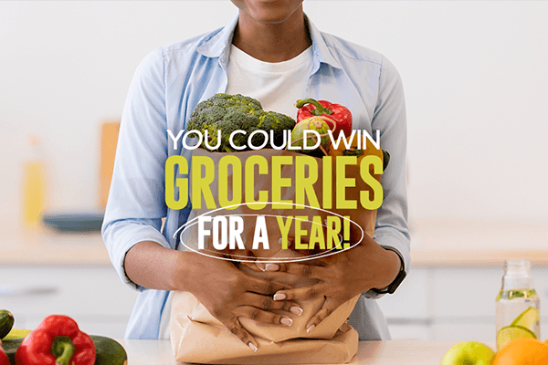 You Could Win Groceries for a Year